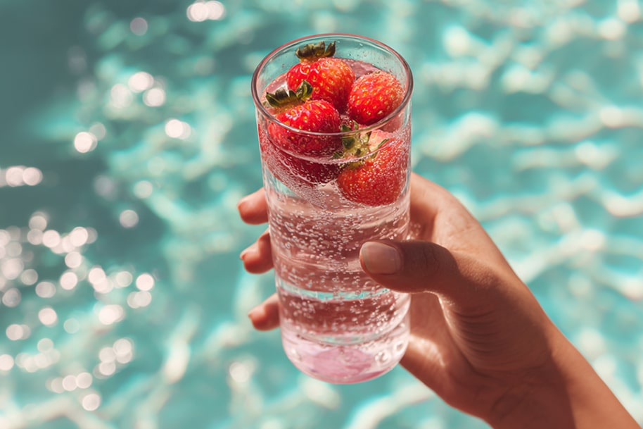 Juicy wins. Just like this drink.
Our withdrawals are as fresh and fizzy as your poolside mocktail.