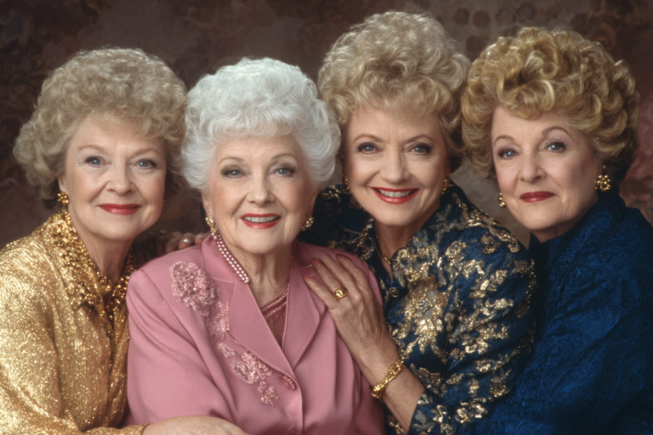 The Golden Girls TV show cast, one of the best retro sitcoms to stream in 2025

