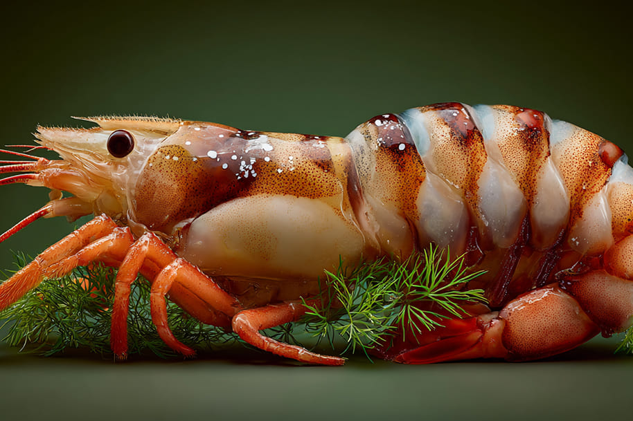 Plant-based shrimp alternative with realistic texture and seasoning sustainable vegan seafood trend 2025 featured on Eternal Slots blog.