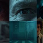 Collage of cinematic scenes showing eyes, camera, and film characters, representing upcoming movies and TV series for October streaming releases.