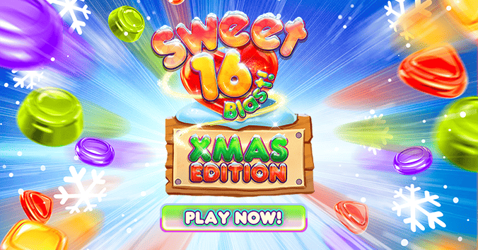Play now Sweet 16 Blast: Christmas Edition