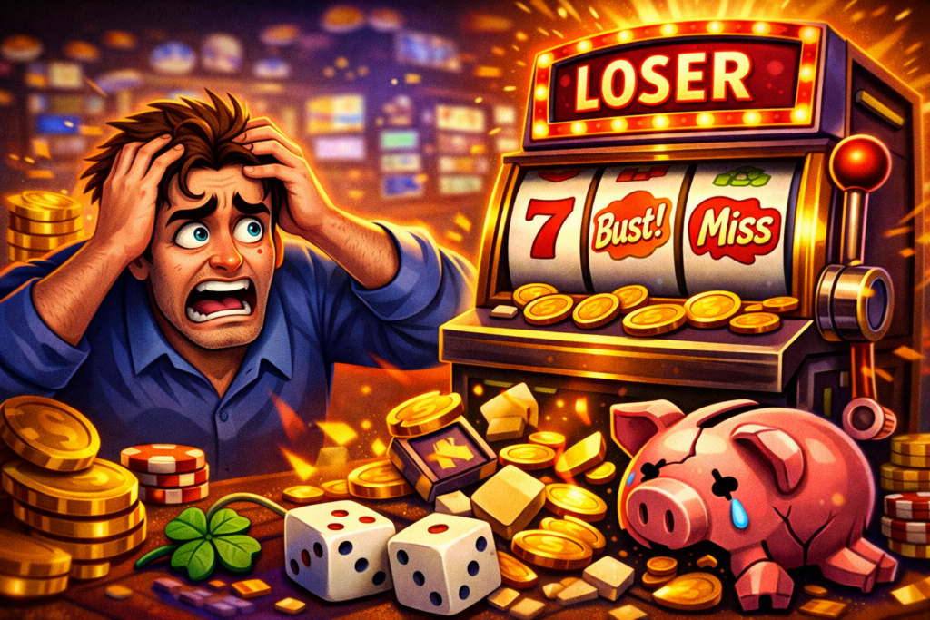 why you never win at online slots 