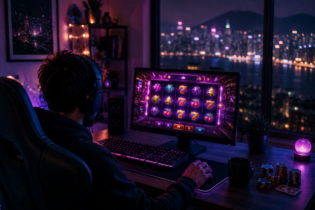 Why Online Casinos Feel Like a Parallel Universe at Night

