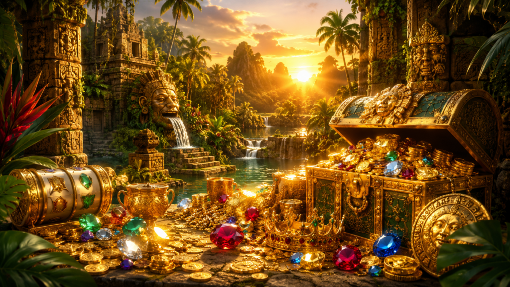Why Do Slots Use Gold, Gems & Treasure?