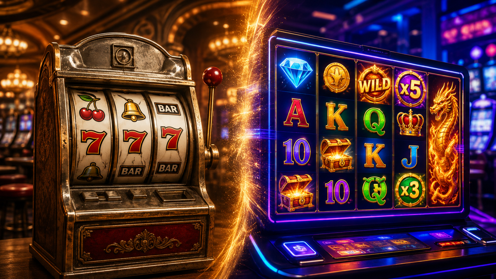 retro vs modern slots