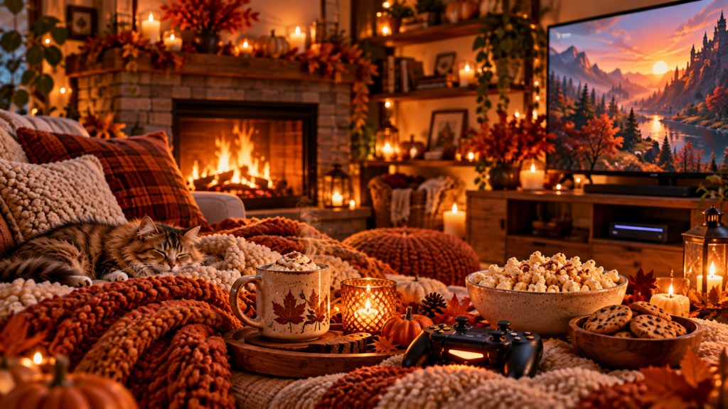 Cozy gaming nights