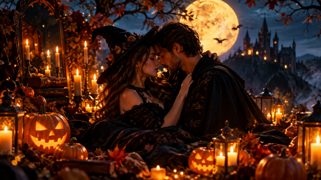 Moonlit Halloween Romance